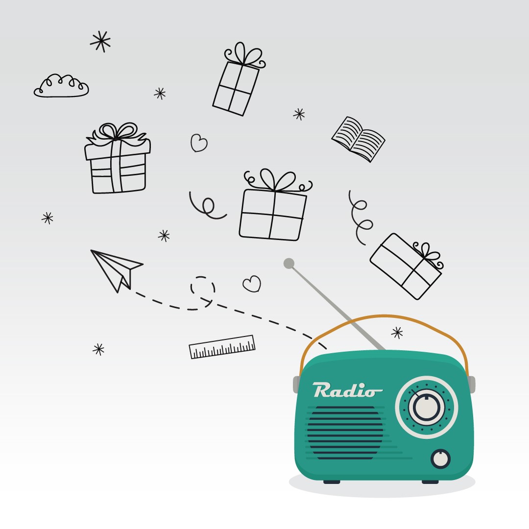 Radio Cassette player sketch icon | Stock vector | Colourbox