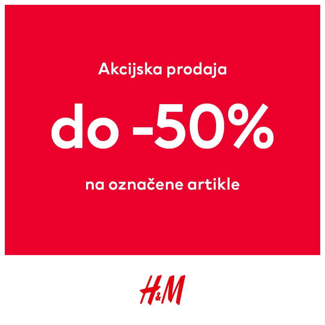 H&M akcija do 50% popusta