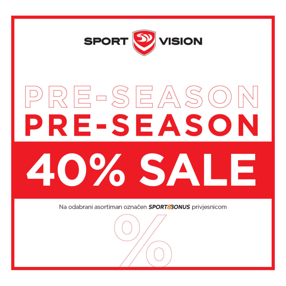 Sport Vision PRE – SEASON akcija